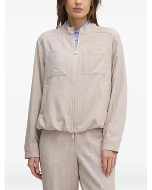 Mos Mosh Zipped Pocket Jacket - White