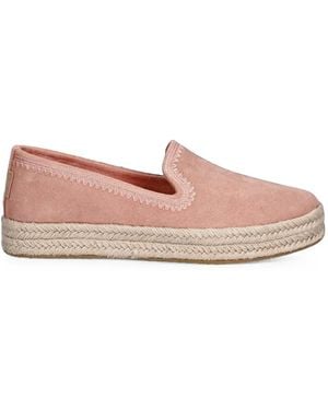 TOMS Suede Espadrilles - Pink