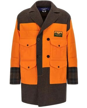 Junya Watanabe Abrigo Con Parche Del Logo De Junya Watanabe X Filson - Naranja