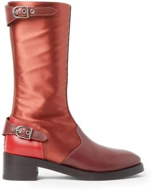 DURAZZI MILANO Botas Con Hebilla - Rojo