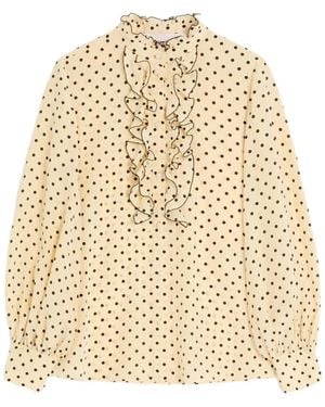Valentino Garavani Plusdepois-Print Shirt - Natural