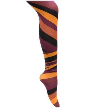 PUCCI Collant Stampati Di - Rosso