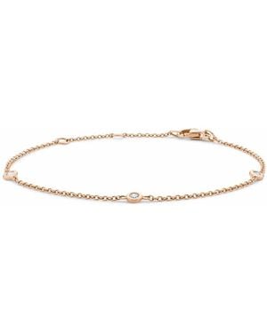 Pragnell 18Kt Rose Sundance Diamond Bracelet - Natural