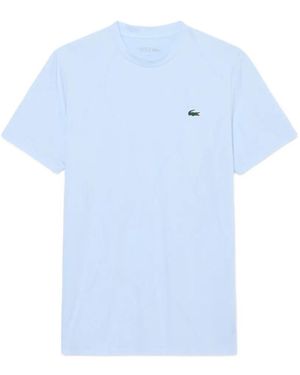 Lacoste Ultra Dry Logo-Patch T-Shirt - Blue