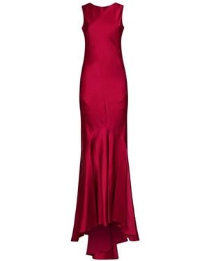 Max Mara Mserum Flared Asymmetric Dress
