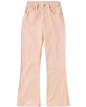 Citizens of Humanity Goldie Kick Flare Jeans - Pink
