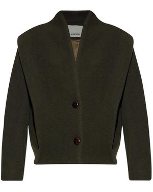 Isabel Marant ウール コート - グリーン