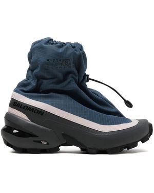 MM6 MAISON MARGIELA X SALOMON Cross パネル スニーカー - ブルー