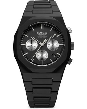 D1 Milano Chronograph 40.5Mm Watch - Black