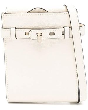 Valextra B-Tracollina Mini-Crossbodytas - Wit