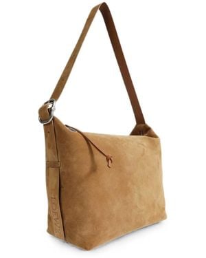 Loewe Large Loop Shoulder Bag - White