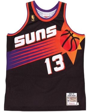 Mitchell & Ness "Nba Phoenix Suns 96-97 Steve Nash" Authentic Jersey - Red