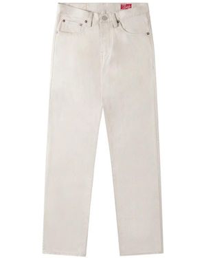 Fortela Bedford Cotton Jeans - White