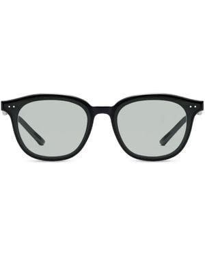 Gentle Monster Jude Round-Frame Sunglasses - Black