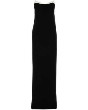 Tom Ford Georgette Stretch Dress - Black
