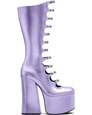 Marc Jacobs Heeled Boots - Purple