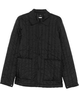 Rains Banja Liner Shirt Jacket - Black