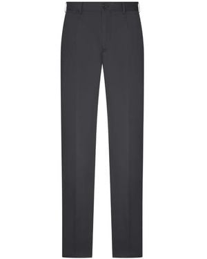 PT Torino Pressed-Crease Tailored Pants - Blue