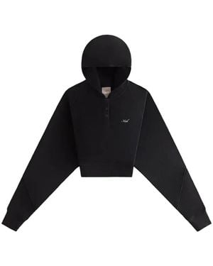 Kith Hillside Henley Hoodie - Black
