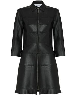 Gloria Coelho Leather Jacket - Black