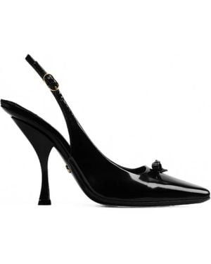 Dolce & Gabbana Slingback-Pumps Aus Kalbsleder - Schwarz