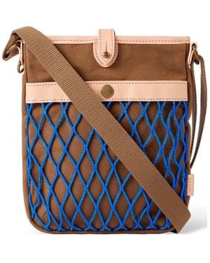 Paul Smith X Barbour Loves Barbour Messenger Bag - Blue