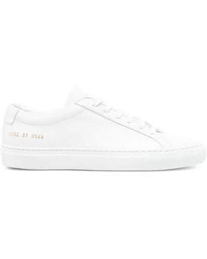 Common Projects レースアップ レザースニーカー - ホワイト