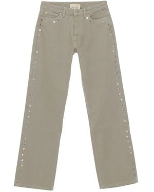 Paloma Wool Stud-Detailed Jeans - Grey