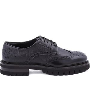 Ferragamo Leather Derby shoes - Negro