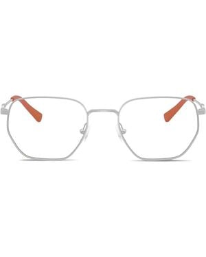 ARMANI EXCHANGE Brille Mit Geometrischem Gestell - Weiß