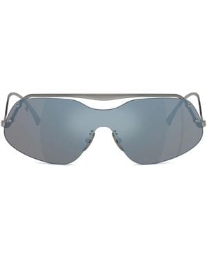 Ferrari Sonnenbrille Mit Oversized-Gestell - Blau