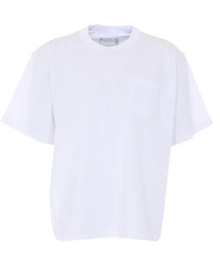 Sacai Chest-Pocket T-Shirt - White