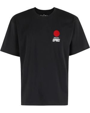 Edwin Sun Graphic-Print T-Shirt - Black