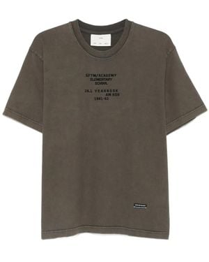 Song For The Mute T-Shirt Brodé - Grey