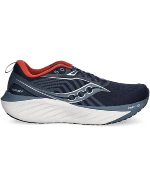 Saucony パネル スニーカー - ブルー