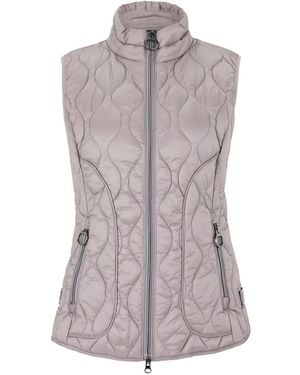 Betty Barclay Quilted Gilet - Gray