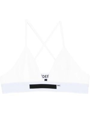 MEDEA Logo Bra - White