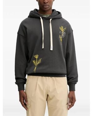 Desigual Hoodie Imprimé - Black