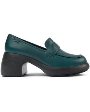 Camper Thelma Ii レザーローファー - グリーン
