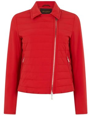 Moorer Quilted Jacket - Red