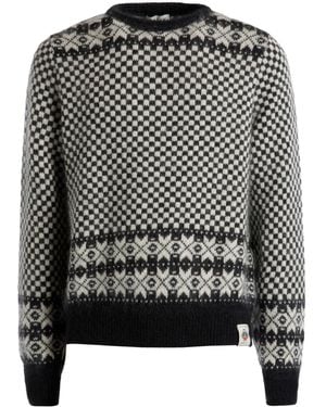 Bally Pullover Mit Abstraktem Muster - Schwarz