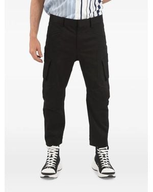 Neil Barrett Motocross Ergodynamic Cargo Trousers - Black