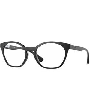 Oakley Brille Mit Geometrischem Gestell - Schwarz