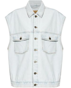 American Vintage Chaleco American - Blanco