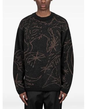 ROA Crew-Neck Jumper - Black