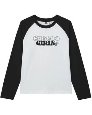 Chocoolate T-Shirt À Manches Longues - Black