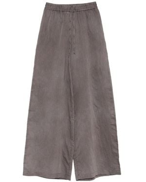 Roberto Collina Pantalon À Rayures - Grey