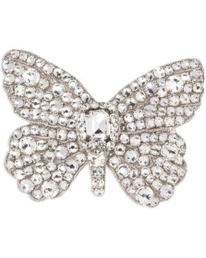 Jennifer Behr Avry Brooch - White