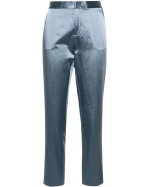 Fabiana Filippi Silk Trousers - Blue