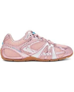 Marc Jacobs The Metallic 72 Spring Trainers - Pink